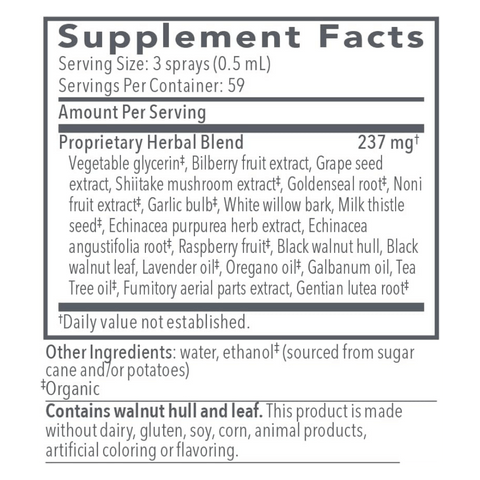 Biocidin Botanicals Throat Spray