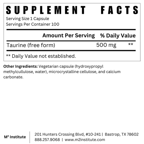 *M² Taurine