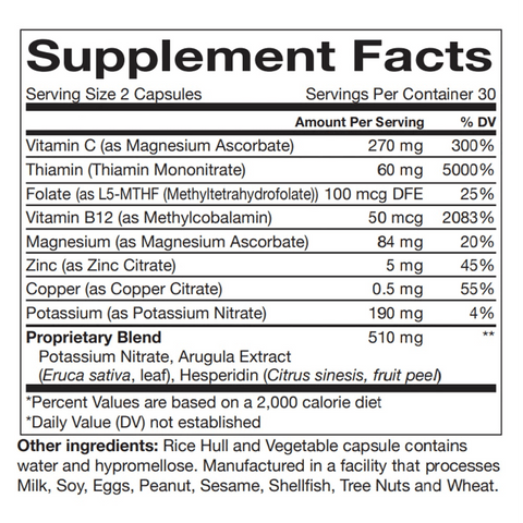 Approved Medical Solutions Nitric Oxide (N-O)