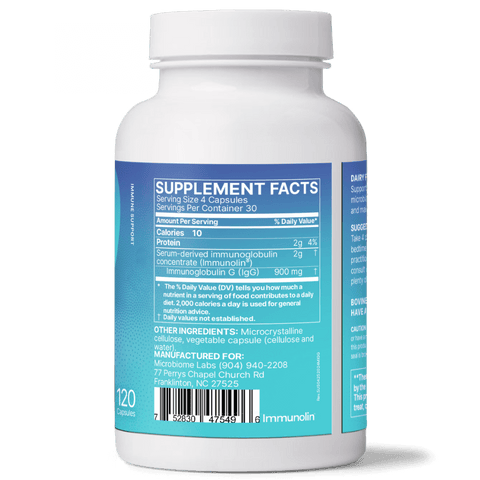 Microbiome Labs Mega IgG2000 Capsules