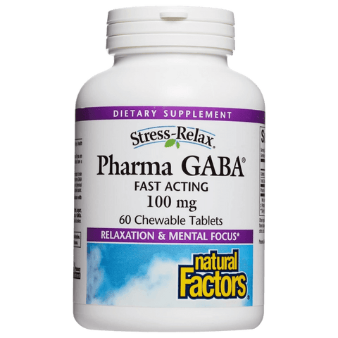 Natural Factors PharmaGABA Chewables