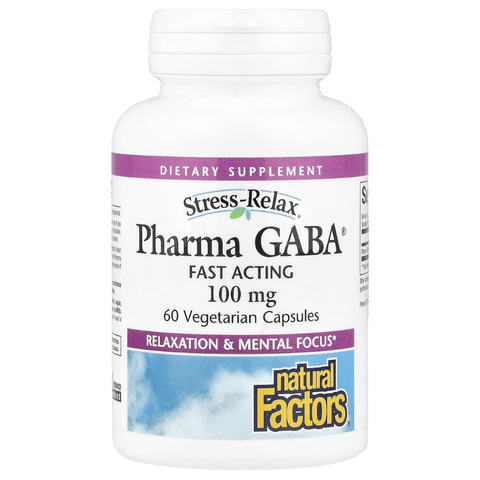 Natural Factors PharmaGABA Capsules