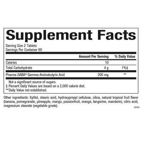 Natural Factors PharmaGABA Chewables